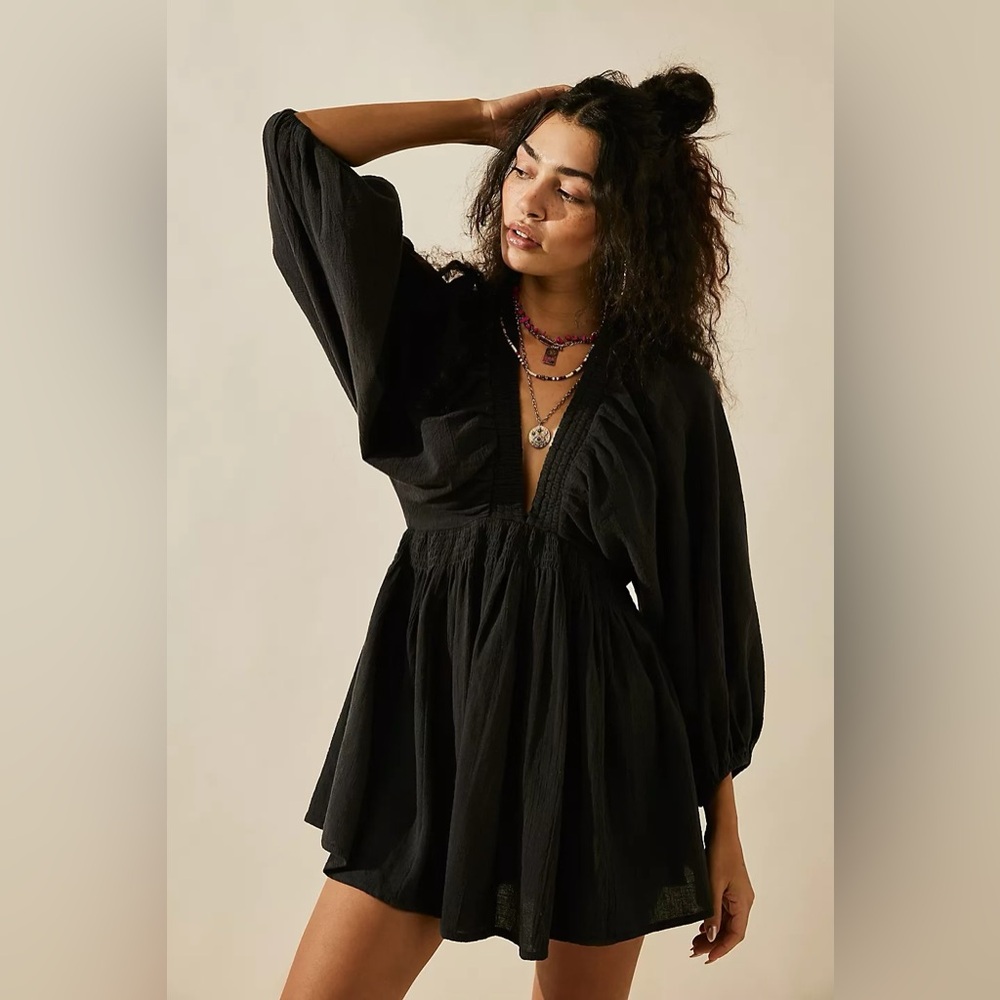 Free People For The Moment Mini Dress M NWT